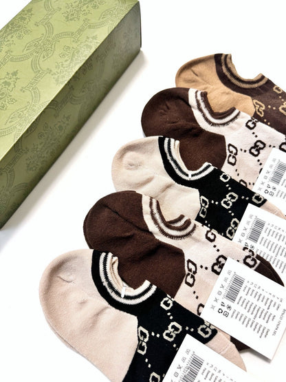 5-Pair Comfort Socks Set (1 BOX)-121