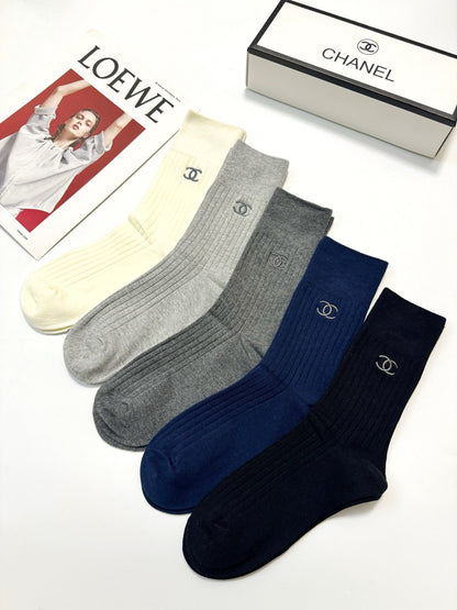 5-Pair Comfort Socks Set (1 BOX)-122
