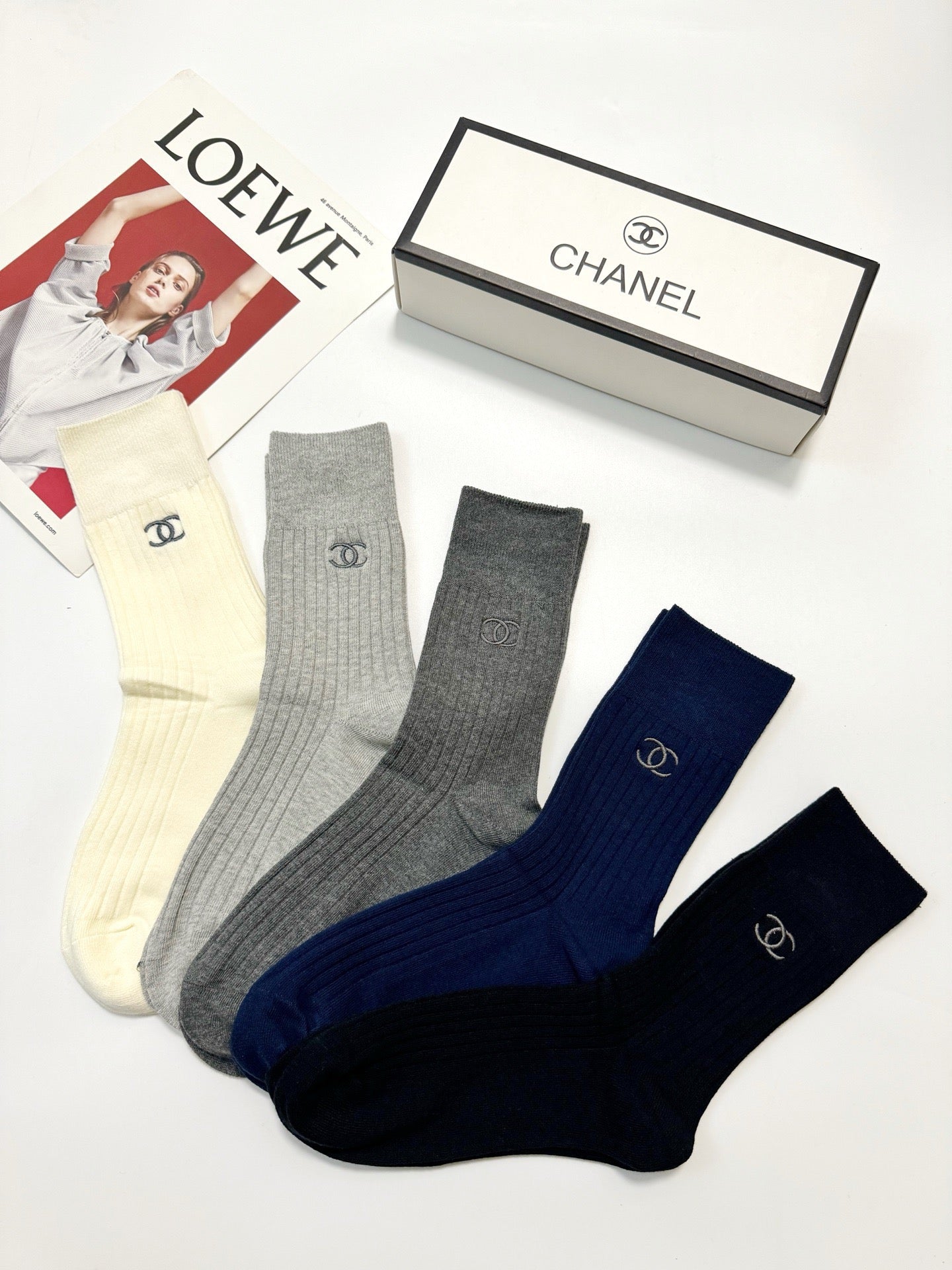 5-Pair Comfort Socks Set (1 BOX)-122