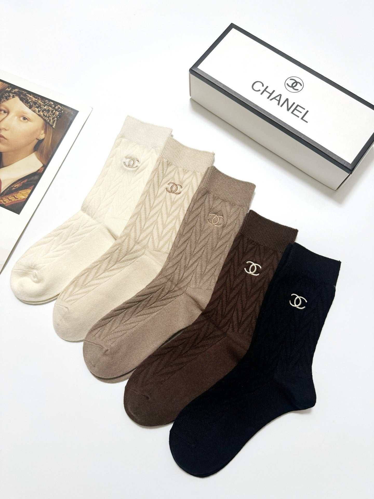 5-Pair Comfort Socks Set (1 BOX)-125