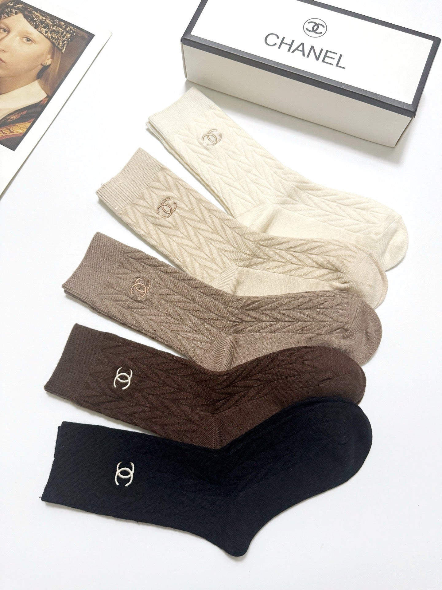 5-Pair Comfort Socks Set (1 BOX)-125
