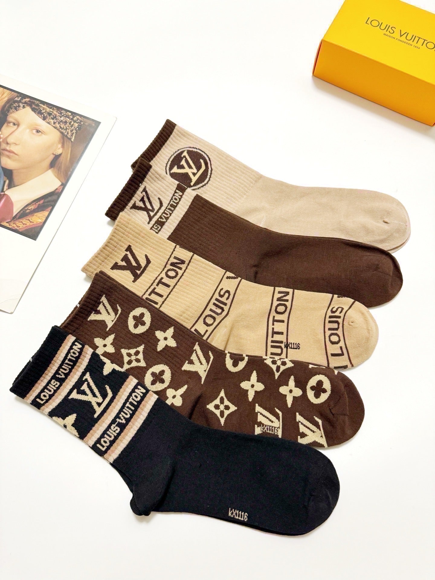 5-Pair Comfort Socks Set (1 BOX)-126