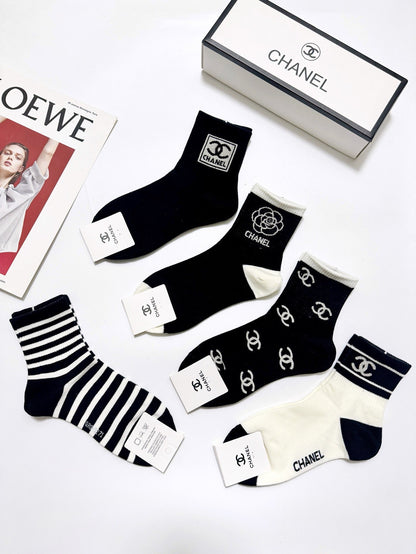 5-Pair Comfort Socks Set (1 BOX)-127