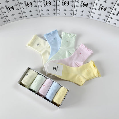 5-Pair Comfort Socks Set (1 BOX)-136