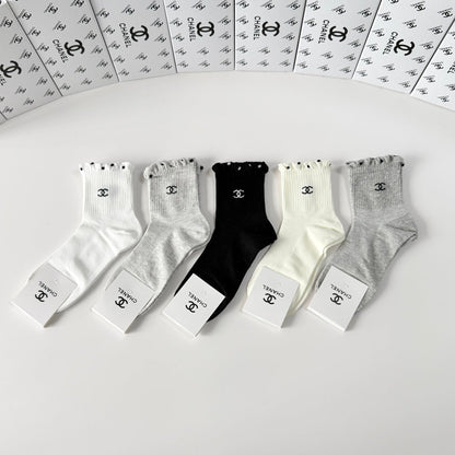 5-Pair Comfort Socks Set (1 BOX)-138