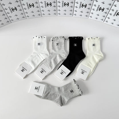 5-Pair Comfort Socks Set (1 BOX)-138