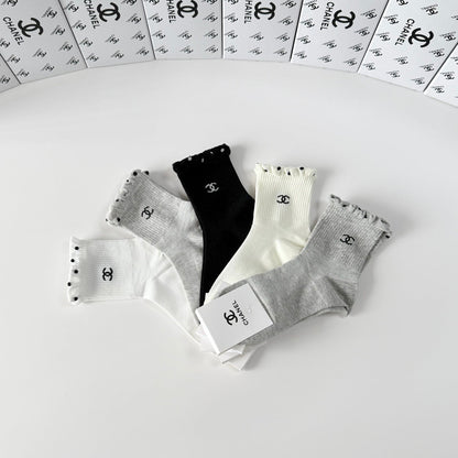 5-Pair Comfort Socks Set (1 BOX)-138