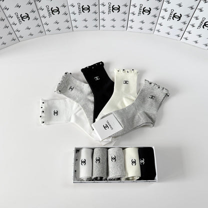5-Pair Comfort Socks Set (1 BOX)-138