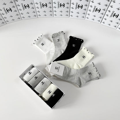 5-Pair Comfort Socks Set (1 BOX)-138