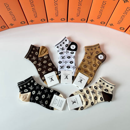 5-Pair Comfort Socks Set (1 BOX)-142