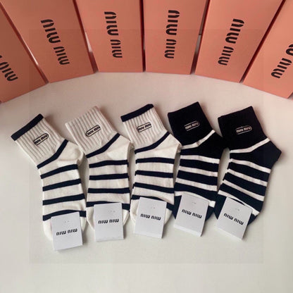 5-Pair Comfort Socks Set (1 BOX)-143