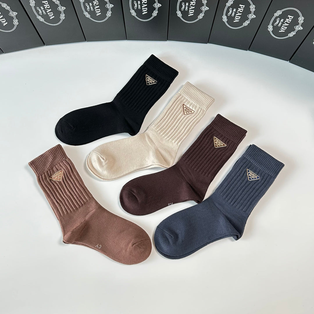 5-Pair Comfort Socks Set (1 BOX)-156