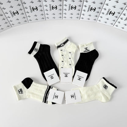 5-Pair Comfort Socks Set (1 BOX)-162