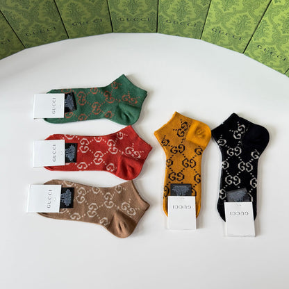 5-Pair Comfort Socks Set (1 BOX)-166