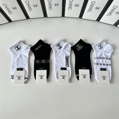 5-Pair Comfort Socks Set (1 BOX)-190