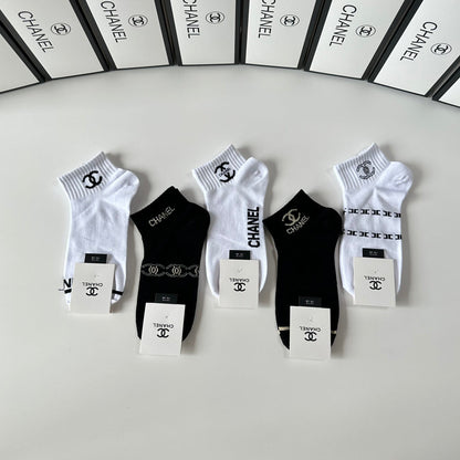 5-Pair Comfort Socks Set (1 BOX)-190