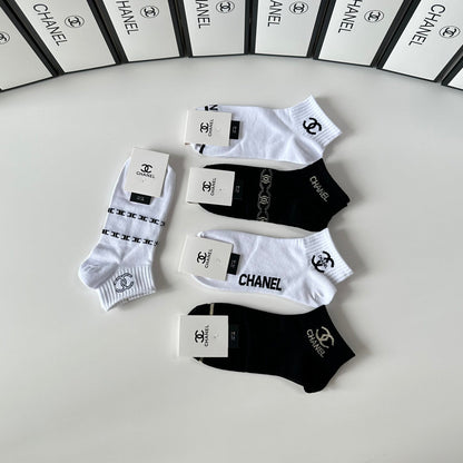 5-Pair Comfort Socks Set (1 BOX)-190