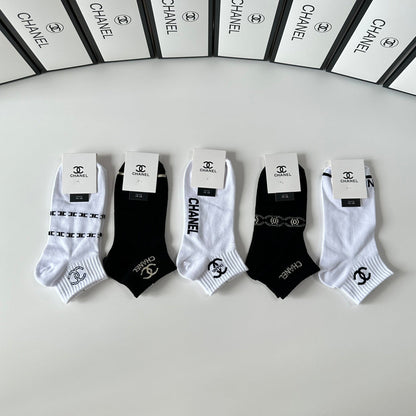 5-Pair Comfort Socks Set (1 BOX)-190